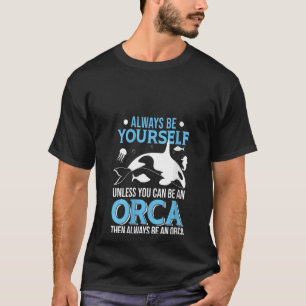 Womens Orca Graphic For Women Men Kids Whale V N T-Shirt