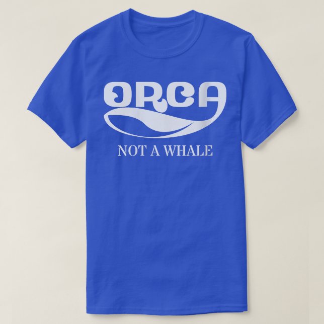 Womens Orca Whale Dolphin Retro Ocean Graphic Vint T-Shirt (Design Front)