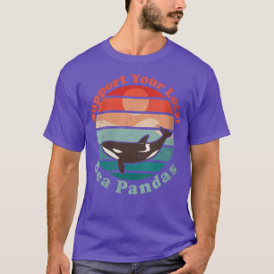 Womens Orcas Marine Biologist Support Your Local S T-Shirt