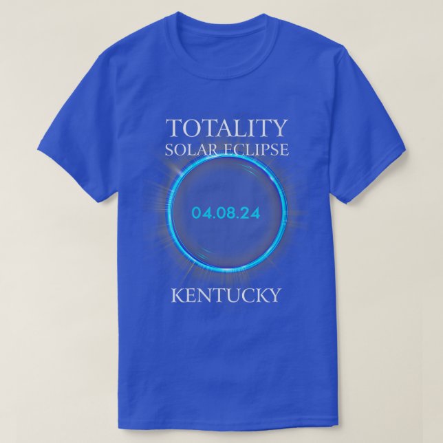 Womens otal Solar Eclipse 2024 Kentucky 04  T-Shirt (Design Front)