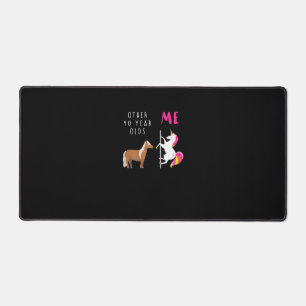 Womens Other 40 Year Olds Me Unicorn 40th Birthday Desk Mat