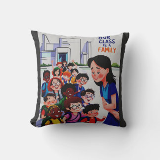 Womens Our Class is a family Cushion