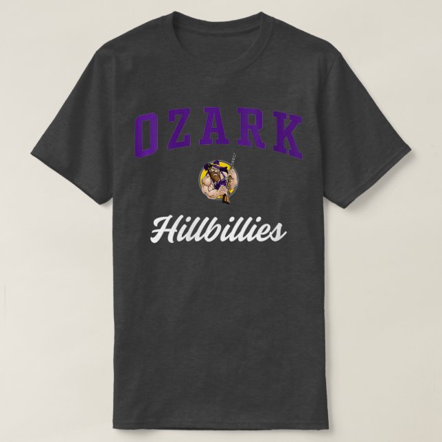 Womens Ozark High School Hillbillies VNeck  T-Shirt (Design Front)