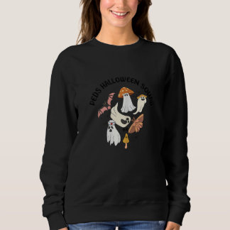 Womens Paediatrics Nurse Halloween Squad Trauma Em Sweatshirt