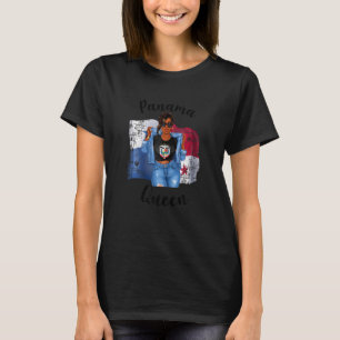 Womens Panama Queen Cute Panamanian Mum Mother Mam T-Shirt