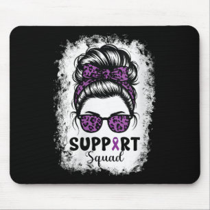 Womens Pancreatic Cancer Awareness Support Squad M Mouse Pad