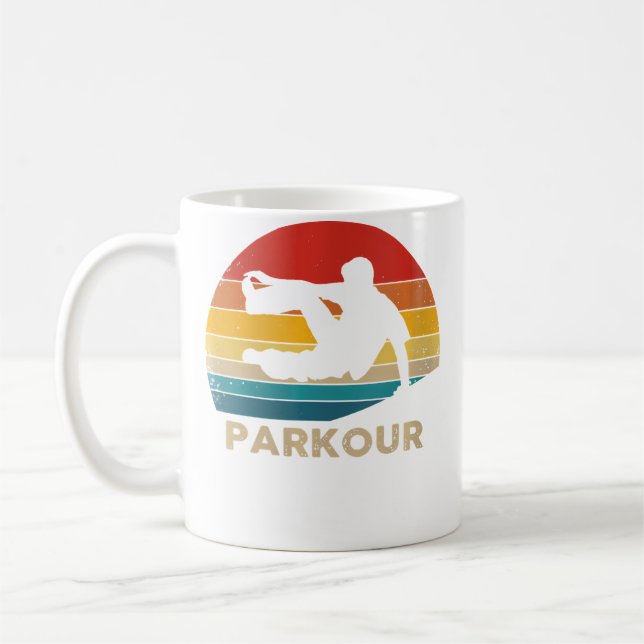Womens Parkour Coffee Mug (Left)