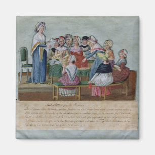 Women's Patriotic Club Magnet