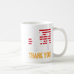 Womens Patriotic Soldier Kneeling Battlefield Cros Coffee Mug