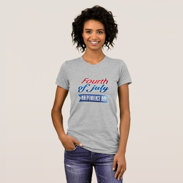 Women's Patriotic T-shirt (Front Full)