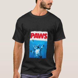 Womens Paws Cat and Mouse Top Cute Funny Cat Lover