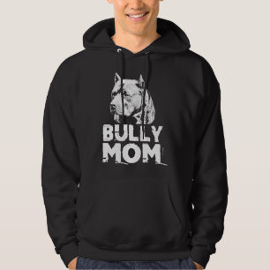 Womens Perfect For American Pitbull Lover Bully Mo Hoodie