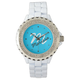 Women's Personalised Monogram Sporty Watch