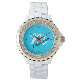 Women's Personalised Monogram Sporty Watch