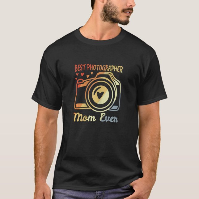 Womens Photographer Mother Photography Mum Camera  T-Shirt (Front)