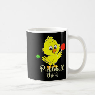 Womens pickleball chick funny pickle ball  coffee mug