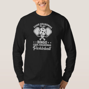 Womens Pickleball Player Cool Grandmas Play Pickl T-Shirt