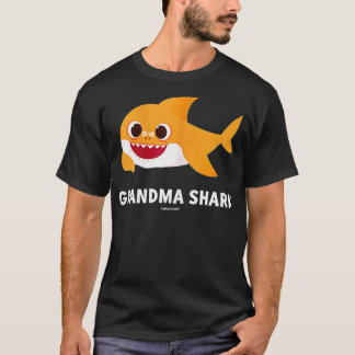 Womens Pinkfong Grandma Shark Official  T-Shirt