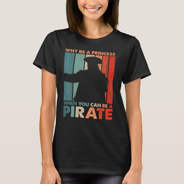 Womens Pirate Freebooter Saying For A   Of A Carib T-Shirt (Front)