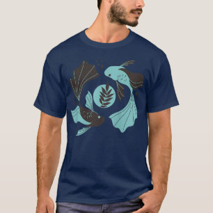 Womens Pisces Astrology Horoscope Women Teens Bac T-Shirt