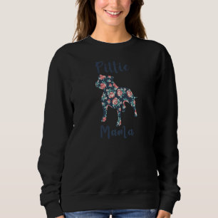 Womens  Pitbull Mum  Pittie Mama Pittie Mum Sweatshirt
