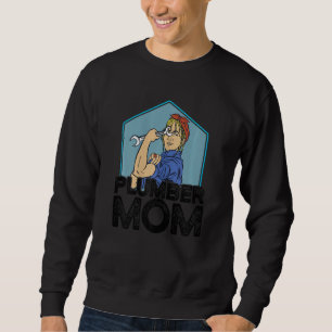 Womens Plumber Mum Plumbing Mechanic Heating Engin Sweatshirt