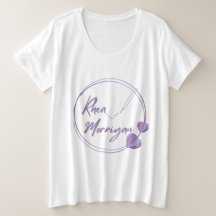 Women's Plus Author Logo Tee