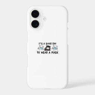 Womens Polar Bear Black Bear Wearing Face Mask