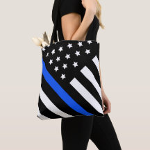 Women's Police Blue Line Bag