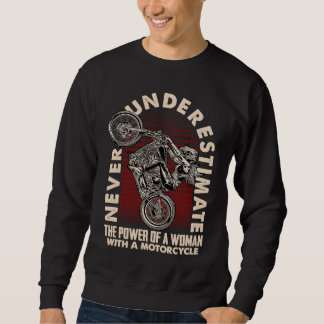 Women's Power Chopper Dirt Bike Moto Cross Motorcy Sweatshirt