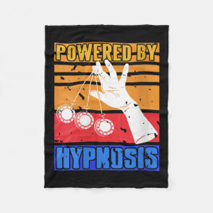 Womens Powered By Hypnosis Mind Control Humor For  Fleece Blanket