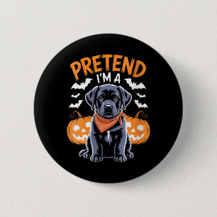 Womens Pretend A German Shepherd Dog Costume 6 Cm Round Badge