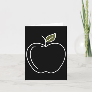 Womens Pretend Im An Apple Halloween Costume Funny Card