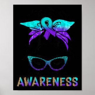 Womens Prevention Awareness Week Leopard Poster