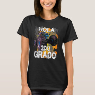 Womens Primer Dia De Escuela Maestra Spanish 2 Gra T-Shirt