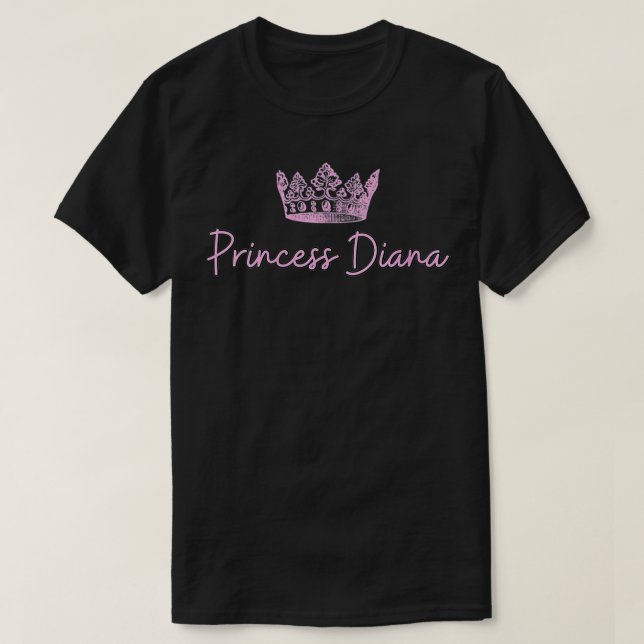 Womens Princess Diana VNeck2  T-Shirt (Design Front)