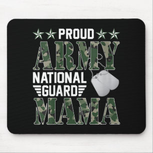 Womens Proud Army National Guard Mama Military Fam Mouse Pad