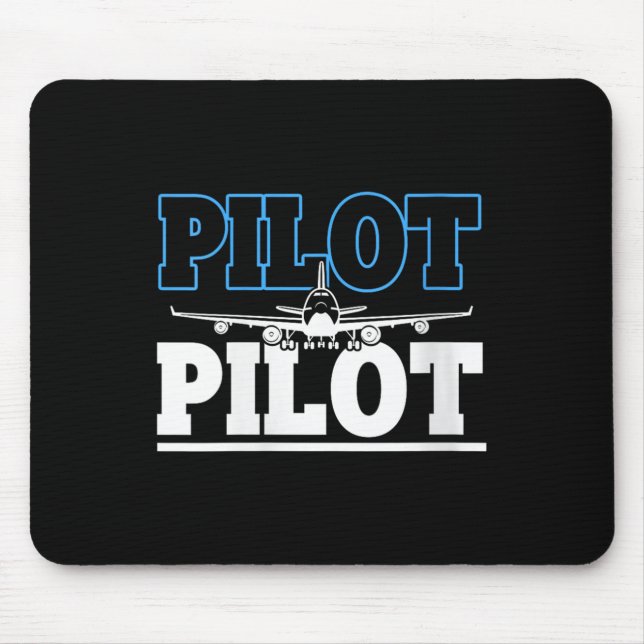 Womens Proud Commercial Airline Lot Aeroplane Care Mouse Pad (Front)