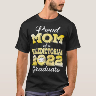Womens Proud Mom Of a 2022 Graduate Valedictorian T-Shirt