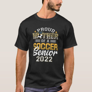 Womens Proud Mother Of A Soccer Senior 2022 Soccer T-Shirt