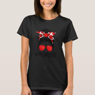 Womens Proud Mum Bowling Sport Bandanna Bowling Me T-Shirt