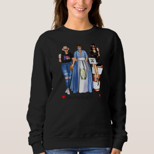 Womens Proud Puerto Rican Guatemalan Roots Guatema Sweatshirt