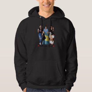 Womens Puerto Rican Born Bahaman Blood Patriotic B Hoodie
