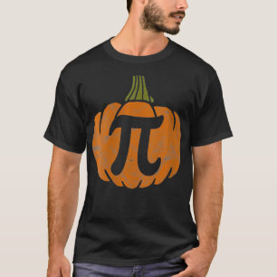 Womens Pumpkin Pi Math Teacher Halloween Thanksgiv T-Shirt