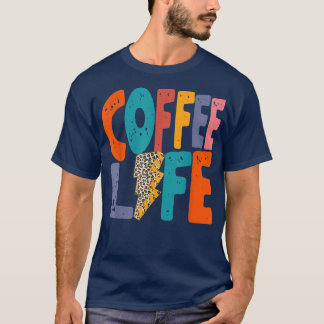 Womens Pumpkin Spice Life Coffee Lover Latte Fall  T-Shirt
