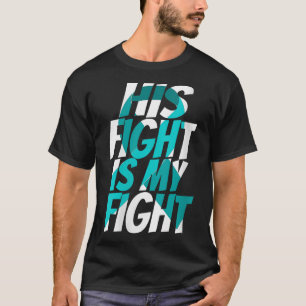 Womens Purple Blue Ribbon Shirt For Him Mental Hea