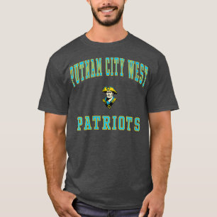 Womens Putnam City West High School Patriots VNeck T-Shirt