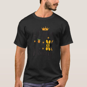 Womens Queen Bee Black Girl Magic Melanin Women Af T-Shirt