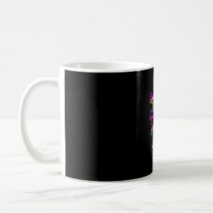 Womens Queens Are Born In August Birthday Black Coffee Mug