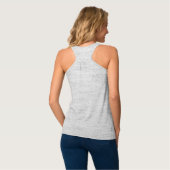 Women's Racerback Slim Fit Business Logo Custom Singlet (Back Full)